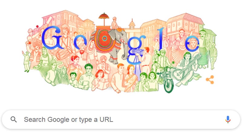 Google celebrating India’s 72nd Republic Day with a doodle | Sangbad Pratidin