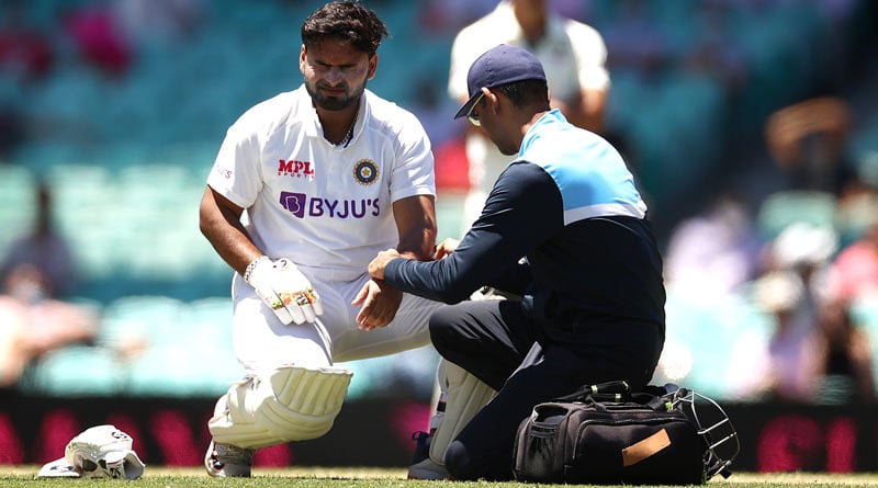 India vs Australia Sydney test: Rishabh Pant taken for scans after getting hit on left arm | Sangbad Pratidin