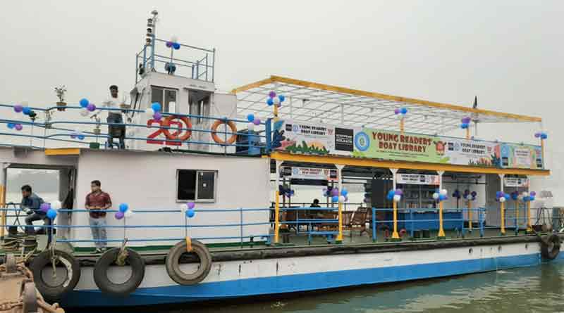 Library boat will starts its journey in Kolkata from 27 January | Sangbad Pratidin