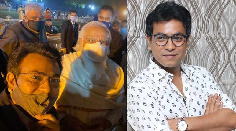 Rudranil Ghosh trolled after posting pic with Narendra Modi and Jagdeep Dhankhar | Sangbad Pratidin