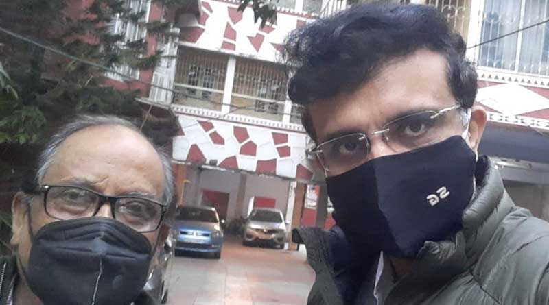 সৌরভের বাড়ি গিয়ে দেখা করলেন অশোক ভট্টাচার্য, কী কথা হল দু’‌জনের?‌