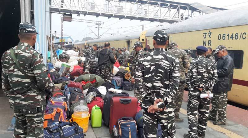 রাজ্যের বিভিন্ন জেলায় পৌঁছল কেন্দ্রীয় বাহিনী, জেনে নিন কোথায় মোতায়েন হবে কত কোম্পানি