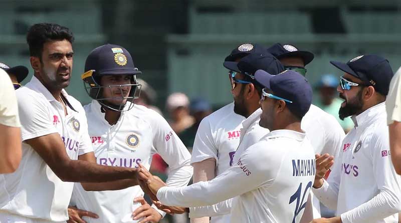 Chennai Test: Ashwin breaks Harbhajan's record, england all out on 134 | Sangbad Pratidin