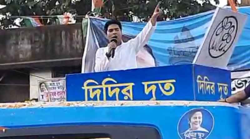 ‘আমার শিরদাঁড়া বিক্রি হবে না’, শুভেন্দুর গড় থেকে হুঙ্কার অভিষেকের
