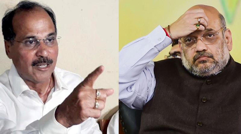 ‘কাশ্মীর কি ভারতের বাইরে?’, সংসদে অধীর চৌধুরীকে তোপ অমিত শাহর