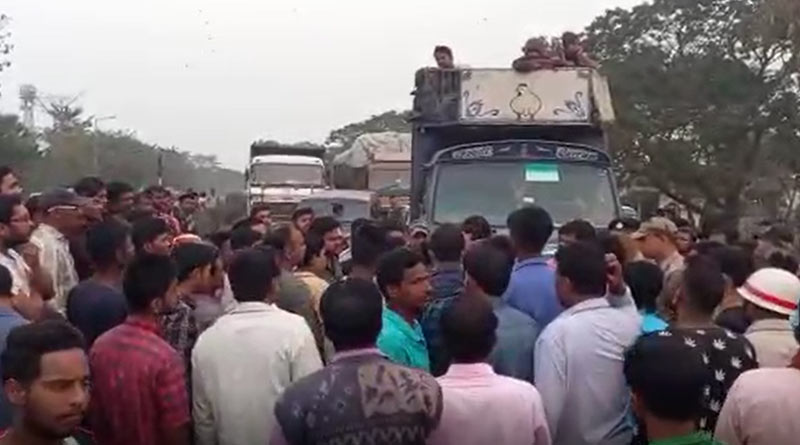 ভয়াবহ দুর্ঘটনা বর্ধমানে, নিয়ন্ত্রণ হারিয়ে পথচারীদের ধাক্কা লরির, নিহত অন্তত ৪