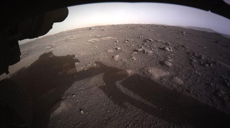 Incredible new images shared by Perseverance rover after Mars landing