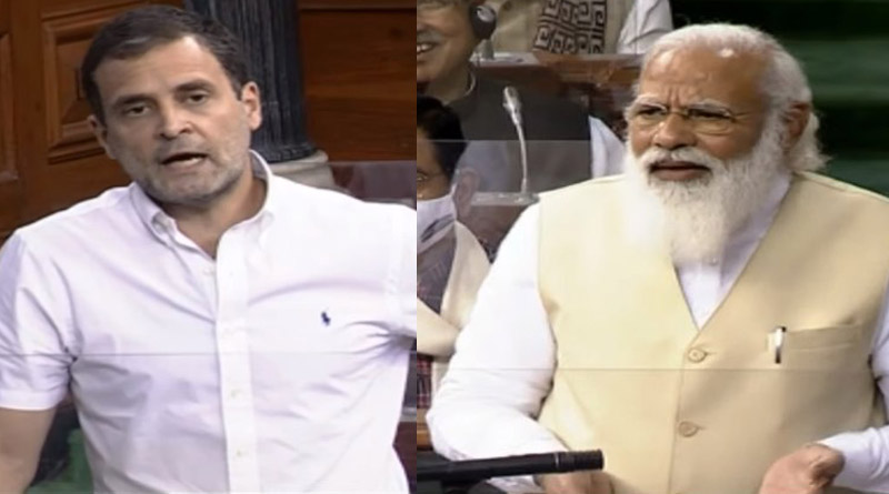 ‘দেশ চালাচ্ছেন চারজন, হাম দো, হামারে দো’, কেন্দ্রকে তীব্র কটাক্ষ রাহুলের