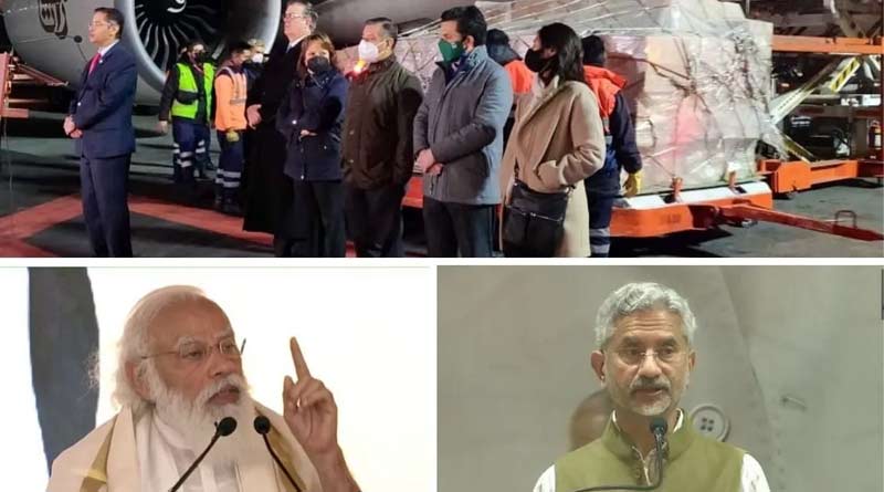 করোনা যুদ্ধে মেক্সিকোকে সাহায্য ভারতের, বন্ধুত্ব অটুট রেখে পাঠানো হল কোভিশিল্ড