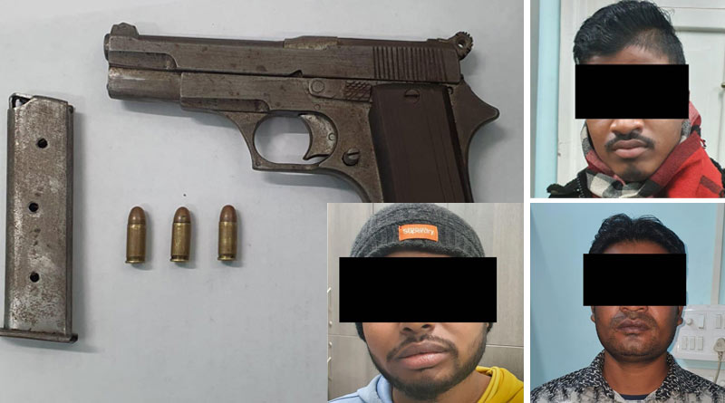 ভোটের আগে ফের শহরে অস্ত্র পাচার রুখে দিল পুলিশ, গ্রেপ্তার তিন