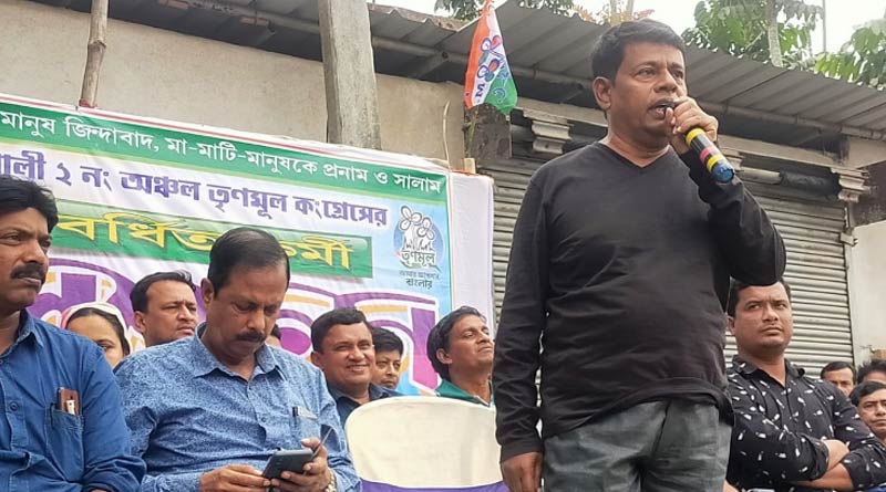 ‘বাহিনী থাকবে বুথে, খেলা হবে মাঠে’, ভাঙড়ের তৃণমূল নেতার মন্তব্যে জোর বিতর্ক