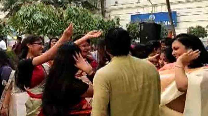 Five TMCP members face heat over vulgar dance in Calcutta University | Sangbad Pratidin
