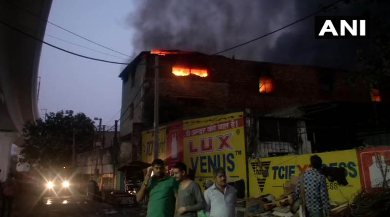 দিল্লির কারখানায় ভয়াবহ অগ্নিকাণ্ড, ঘটনাস্থলে দমকলের ২৮টি ইঞ্জিন