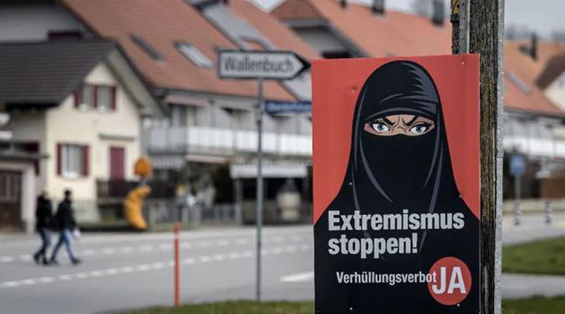 Switzerland voters agree to outlaw facial coverings in 
