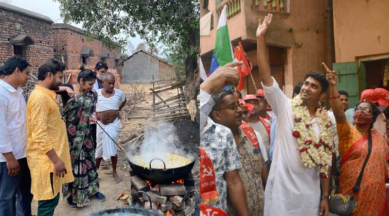শিয়রে বঙ্গ নির্বাচন, দেখে নিন হেভিওয়েট প্রার্থীদের প্রচারের নানা মুহূর্ত