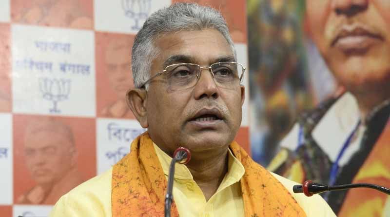 WB Assembly Polls 2021: Election Commission imposed ban on Dilip Ghosh's campaign for 24 hours | Sangbad Pratidin