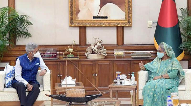 Bangladesh PM Hasina meets FM Jaishankar, thanks India for support in fighting corona | Sangbad Pratidin