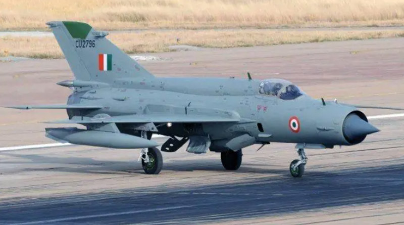 IAF's MiG-21 Bison aircraft meets with fatal accident, 1 killed | Sangbad Pratidin