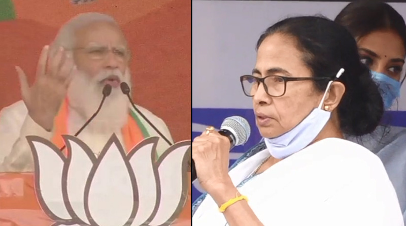 মোদিকে মুখোমুখি খেলতে নামার চ্যালেঞ্জ মমতার, প্রধানমন্ত্রী বললেন, ‘খেলা তো শেষ’
