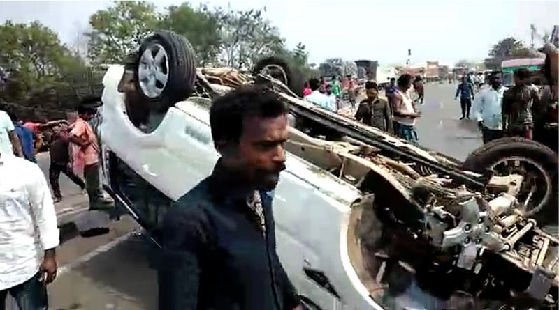 ভয়াবহ পথ দুর্ঘটনা মুর্শিদাবাদে, পঞ্চায়েত প্রধানের ছেলের গাড়ির ধাক্কায় নিহত অন্তত ৭