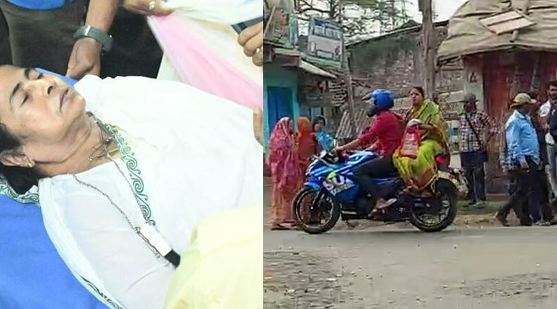 ধাক্কা নয়, দুর্ঘটনাতেই আহত মমতা, সহমত বিরুলিয়াবাসী
