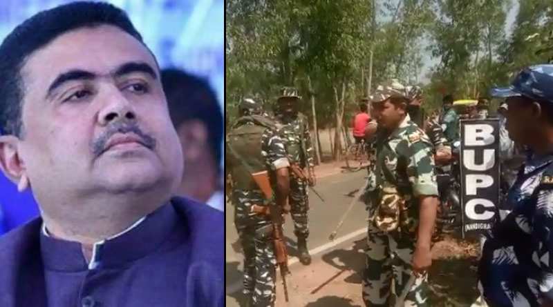 নন্দীগ্রাম দিবসে ‘ভূমিপুত্র’ শুভেন্দুকে এলাকায় ঢুকতে না দেওয়ার হুমকি, চরম উত্তেজনা