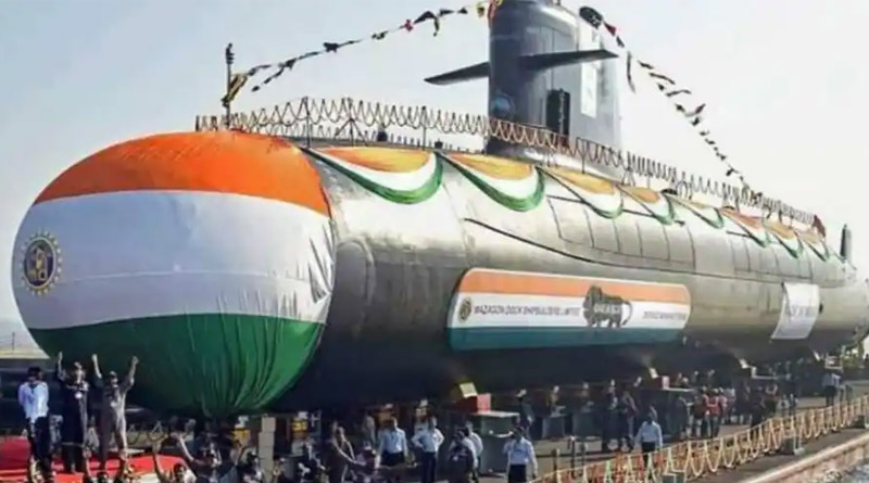 INS Karanj, third Scorpene-Class Submarine, commissioned into Indian Navy | Sangbad Pratidin