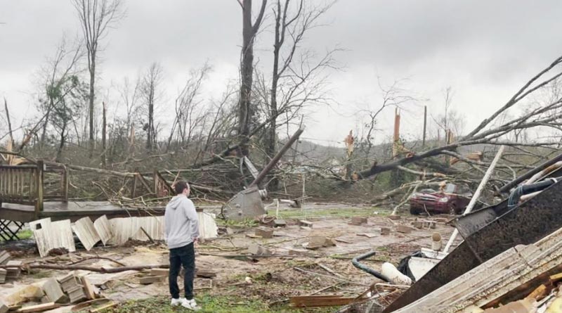 Multiple tornadoes rip through US’ Alabama, 5 killed | Sangbad Pratidin