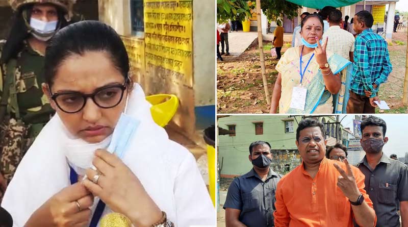 হেভিওয়েটদের ভোট থেকে তারকার বুথ ভ্রমণ, দেখুন প্রথম দফার ভোটের খণ্ডচিত্র