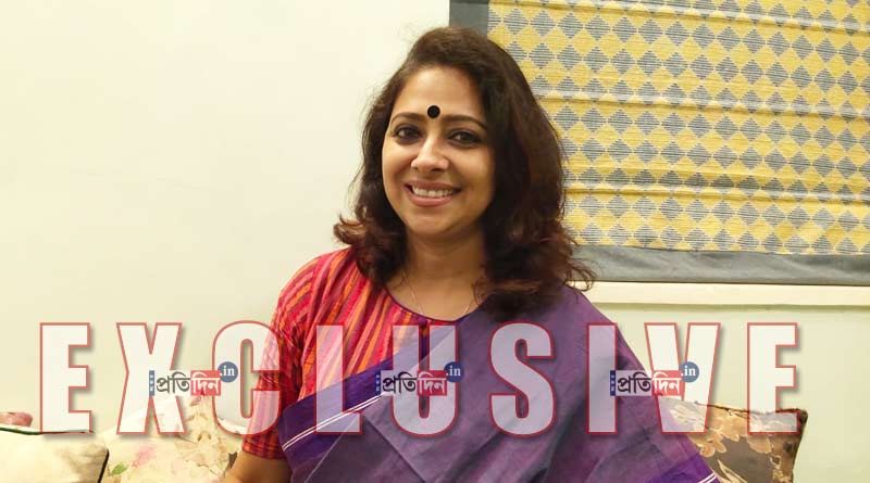 WB Assembly Election 2021: BJP's star candidate from Sonarpur Dakshin Anjana Basu's Exclusive interview | Sangbad Pratidin