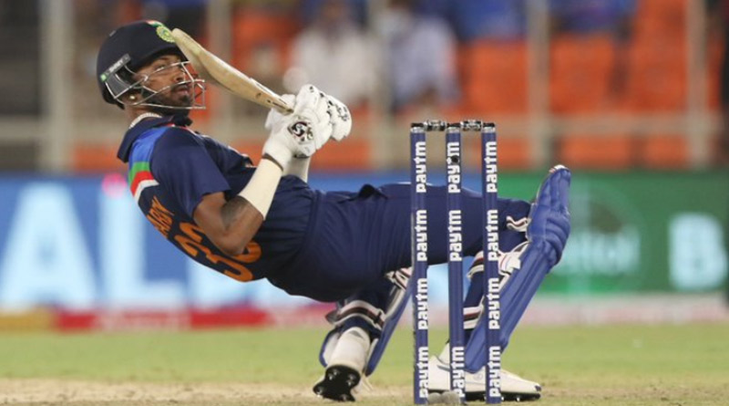 ICC invites fans to name Hardik Pandya's outrageous shot off Ben Stokes during 1st T20I, Twitterati reacts | Sangbad Pratidin