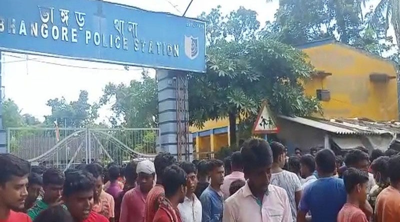 Election commission removes IC of Bhangar Police Station Shyam prasad Saha | Sangbad Pratidin