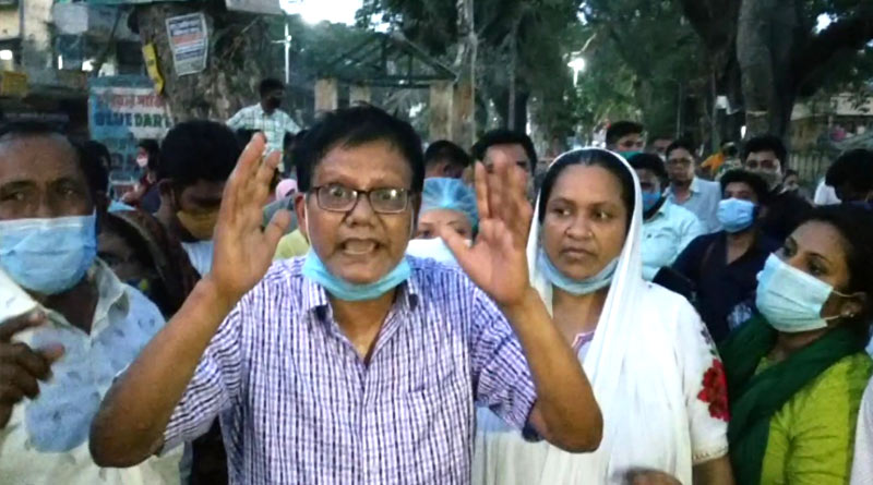Protest errupts at Petrapol on India-Bangladesh Border | Sangbad Pratidin