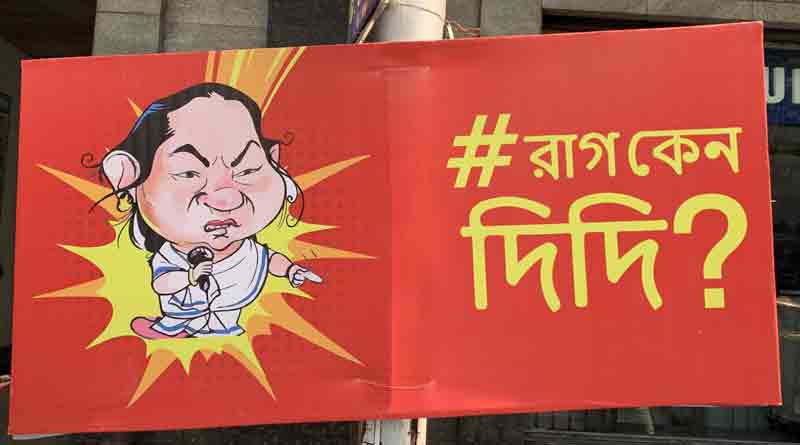 WB Assembly Election 2021: A banner with 'Didi' slogan viral in Kolkata | Sangbad Pratidin