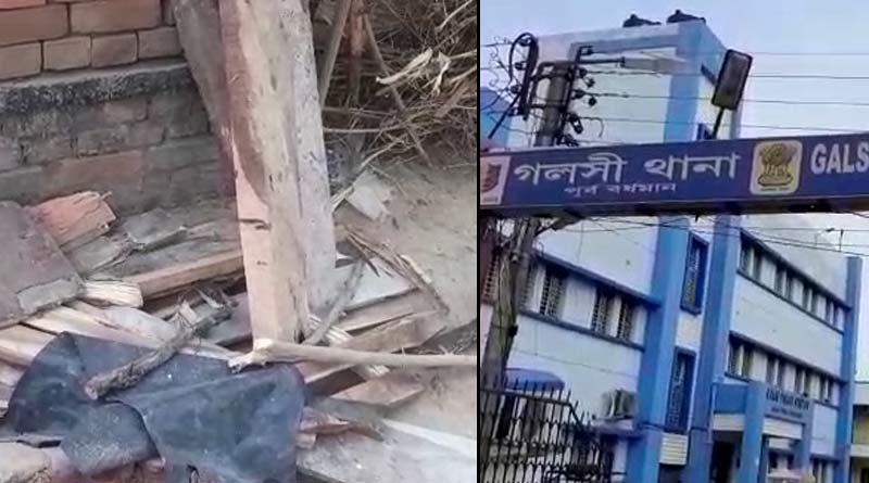 WB Assembly Election: Blast at Atpara village raises panic among the local people, none hurt |Sangbad Pratidin