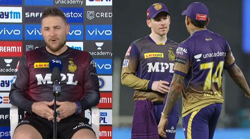 IPL 14: KKR head coach Brendon McCullum to bring in changes in playing XI | Sangbad Pratidin