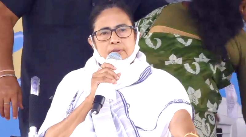 WB Polls 2021 : WB assembly elections: Mamata Banerjee defends her remark on CRPF | Sangbad Pratidin