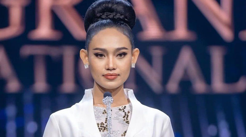 Myanmar beauty queen's impassioned speech against military abuses during Thai Pageant goes viral | Sangbad Pratidin