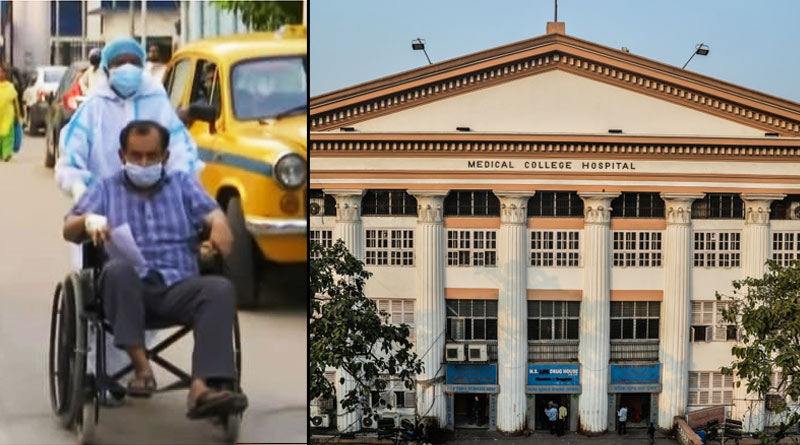কলকাতা মেডিক্যালে নিয়মবিধি লাটে, PPE কিট না পরিয়েই করোনা রোগী নিয়ে ঘুরছেন নার্স!