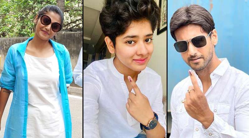 যশ-সায়নী থেকে প্রথম ভোটার দিতিপ্রিয়া, এক নজরে দেখুন তারকাদের ভোট