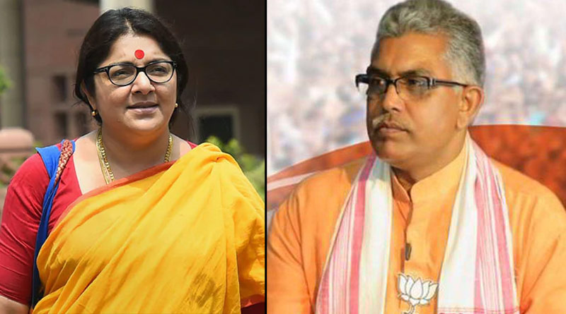 শিল্পীদের ‘রগড়ে দেব’ মন্তব্যে অনড় দিলীপ ঘোষ, তীব্র প্রতিবাদ জানালেন লকেট
