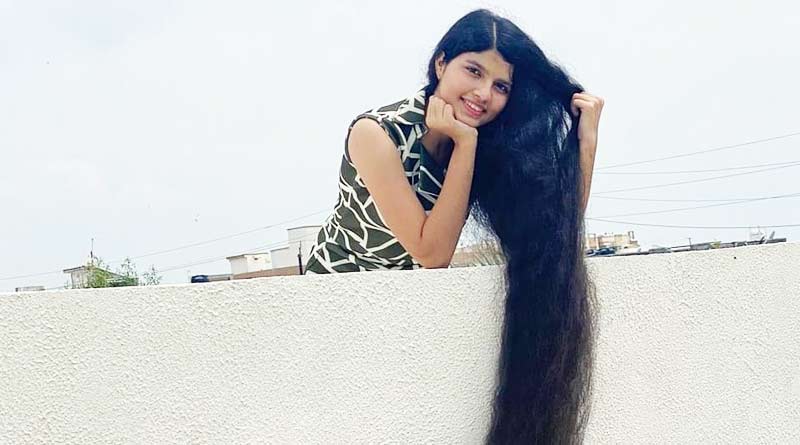Gujarat's Rapunzel Nilanshi Patel cuts her hair after | Sangbad Pratidin
