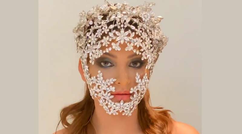 Urvashi Rautela shares video of her luxurious diamond-studded face mask | Sangbad Pratidin