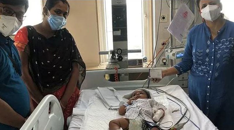 People donate Rs 16 Crore for Ahmedabad child who needed most expensive drug | Sangbad Pratidin