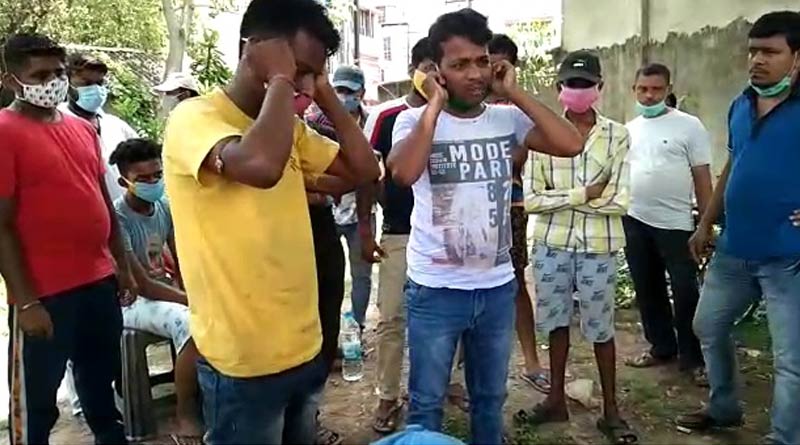 বিজেপি সমর্থকদের প্রকাশ্যে কান ধরে ওঠবোস! বিতর্কে জড়ালেন বর্ধমানের তৃণমূল নেতা