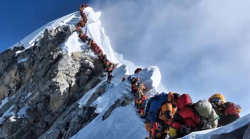 China will set up a separation line on Mount Everest to avoid corona infections by climbers from Nepal side । Sangbad Pratidin