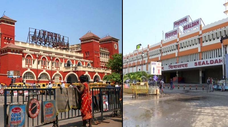 লোকাল বন্ধ হতেই শুনশান হাওড়া-শিয়ালদহ, এক্সপ্রেস ট্রেনের টিকিট বাতিলের হিড়িক