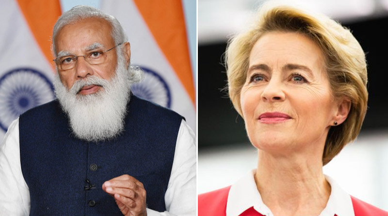 PM Narendra Modi had a phone call today with European Commission President Ursula von der Leyen | Sangbad Pratidin