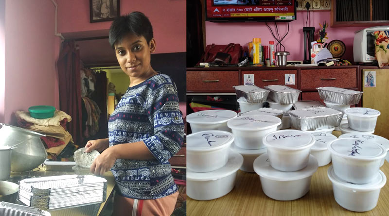 Meet Covid warrior Srabasti Ghosh, Who serving Free meals to Corona patients in North Kolkata