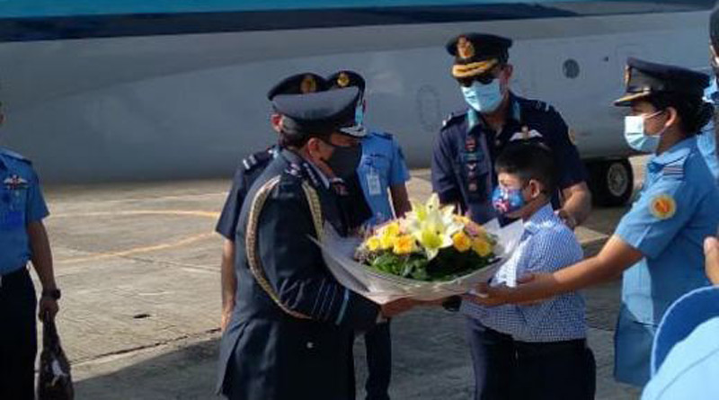 Air Chief Marshal Rakesh Kumar Singh Bhadauria Arrives in Dhaka on a Three-day Visit | Sangbad Pratidin